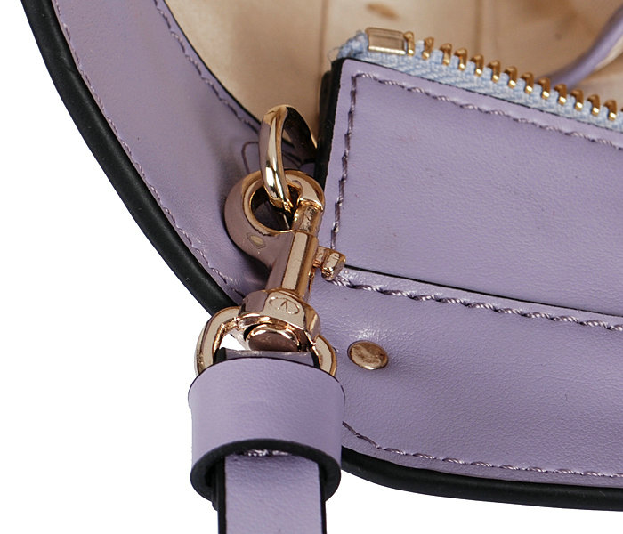 2014 Valentino Garavani Rockstud Double Handle Bag VG2501 lightpurple - Click Image to Close